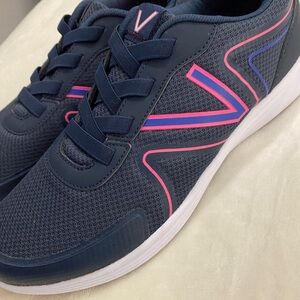Vionic LIKE NEW Blue and Pink Sneakers with Breathable Mesh